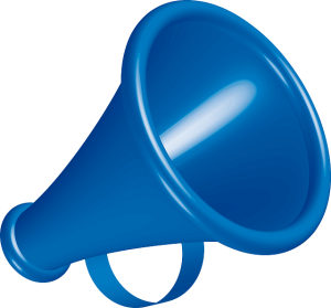 Megaphone for vocal presentation and vocal charisma